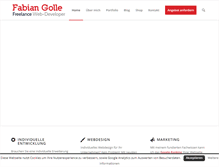 Tablet Screenshot of fabian-golle.de